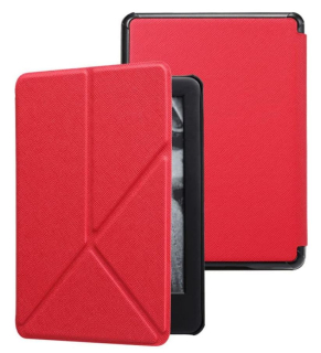 Origami Durable Lock OR55 - pouzdro pro Amazon Kindle Paperwhite 5, magnet, stojánek - červené