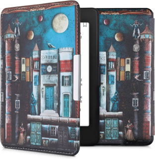 Pouzdro KW Mobile - Book City - KW4556936 - pro Amazon Kindle Paperwhite 1/2/3 - vícebarevné