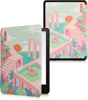 Pouzdro KW Mobile - Summer Vibes - KW5781009 - pro Amazon Kindle Paperwhite 5 (2021) - vícebarevné, kapsa na ruku