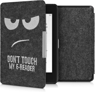 Pouzdro KW Mobile Felt Dont Touch - KW4848911 - pro Amazon Kindle Paperwhite 4 (2018) - černé