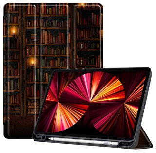 B-Safe Stand 3489 pouzdro pro Apple iPad Air 10.9", iPad Pro 11" - motiv Library