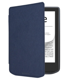 Pouzdro B-SAFE LOCK 3507, obal na Pocketbook 629 Verse / 634 Verse Pro - magnetické zavírání, AutoSleep, tmavě modré