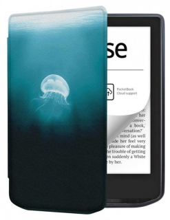 Pouzdro B-SAFE LOCK 3514, obal na Pocketbook 629 Verse / 634 Verse Pro - magnetické zavírání, AutoSleep, motiv Medusa