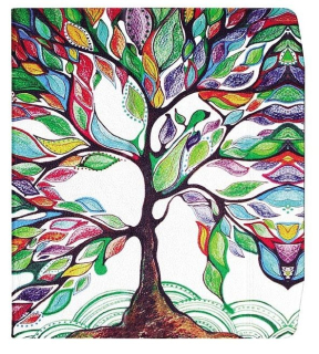 Durable Lock DL1256 - pouzdro pro Pocketbook 700 Era - motiv Tree