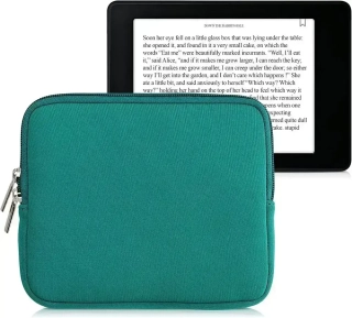 Pouzdro KW Mobile Neoprene Zipper - KW5739722 - Univerzální pouzdro pro čtečky 6-7" - zelené