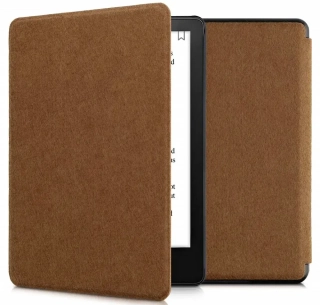 Pouzdro KW Mobile Felt Fabric - KW5625905 - pro Amazon Kindle Paperwhite 5 (2021) - hnědé