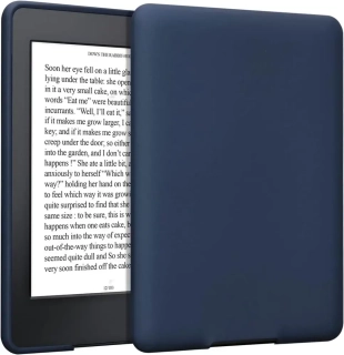Pouzdro KW Mobile - TPU Silicone - KW5903517 - pro Amazon Kindle Paperwhite 1/2/3 - silikonové, tmavě modré