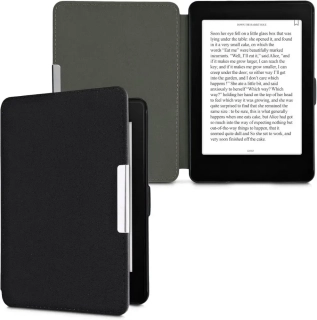 Pouzdro KW Mobile - Nylon Book - KW4948701 - pro Amazon Kindle Paperwhite 1/2/3 - černé