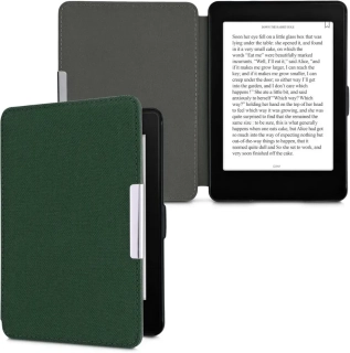 Pouzdro KW Mobile - Nylon Book - KW4948780 - pro Amazon Kindle Paperwhite 1/2/3 - zelené