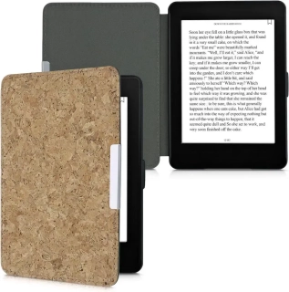 Pouzdro KW Mobile Cork - KW5740324 - pro Amazon Kindle Paperwhite 1/2/3 - hnědý korek