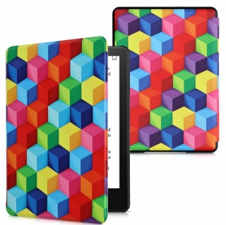Pouzdro KW Mobile - Colorful Blocks - KW5625623 - pro Amazon Kindle Paperwhite 5 (2021) - vícebarevné
