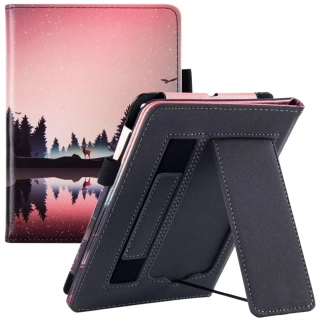 Fortress FT4020 Premium - pouzdro se stojánkem pro Amazon Kindle Paperwhite 5 (2021) - motiv Nightlake, magnet, AutoSleep