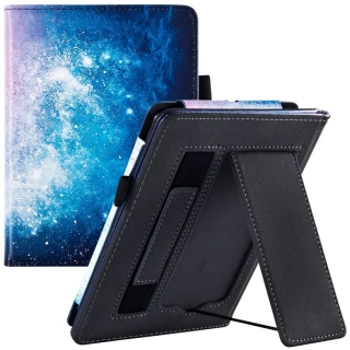 Fortress FT4022 Premium - pouzdro se stojánkem pro Amazon Kindle Paperwhite 5 (2021) - motiv Space, magnet, AutoSleep