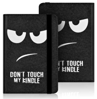 Armori Wraper W005 - univerzální pouzdro na čtečky knih, 6" displej - motiv Dont Touch