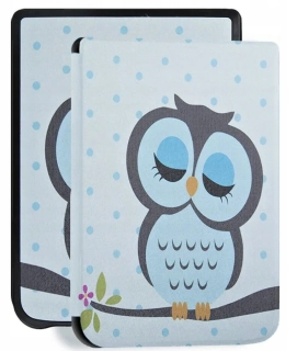 ARMORI TRIMER T018, pouzdro pro Pocketbook 740 InkPad 3 - motiv Owl