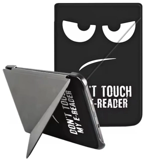 ARMORI KEEPER K031, pouzdro se stojánkem pro Pocketbook 740 InkPad 3 - motiv Dont Touch