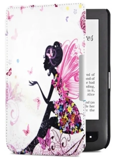 ARMORI TRIMER T043 - pouzdro pro Pocketbook 614 / 615 / 624 / 625 / 626 - motiv Fairy