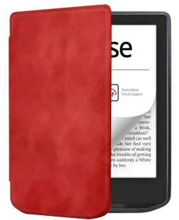 Armori Trimer T052, pouzdro pro Pocketbook 629 Verse / 634 Verse Pro - magnetické zavírání, AutoSleep, červené