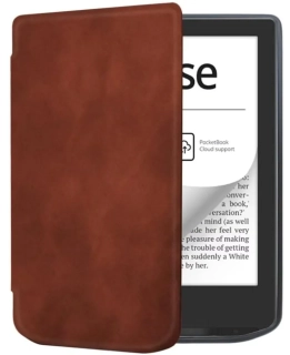 Armori Trimer T053, pouzdro pro Pocketbook 629 Verse / 634 Verse Pro - magnetické zavírání, AutoSleep, hnědé