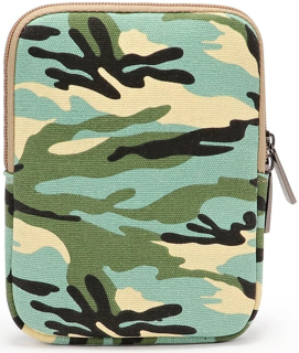 ARMORI Zipper Z066 - motiv Light Army - Univerzální pouzdro pro čtečky 6" - textilní, zip