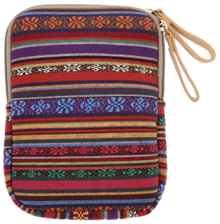 ARMORI Zipper Z080 - motiv Dark Strips - Univerzální pouzdro pro čtečky 6" - textilní, zip