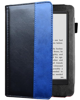 Armori Cutter C087 - univerzální pouzdro pro čtečky Amazon Kindle - Black/Blue - černá, modrá