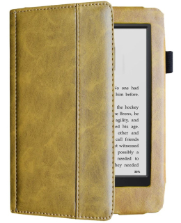 Armori Cutter C091 - univerzální pouzdro pro čtečky Amazon Kindle - Brown/Brown - hnědé