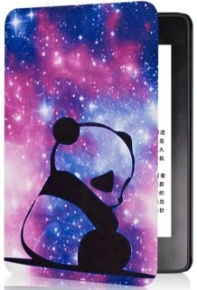 Armori Trimer T127, pouzdro pro Amazon Kindle Paperwhite 1/2/3 - magnetické zavírání, AutoSleep, motiv Panda