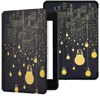 Armori Trimer T151, pouzdro pro Amazon Kindle 8 (2016) - magnetické zavírání, AutoSleep, motiv Lights