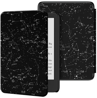 Armori Trimer T152, pouzdro pro Amazon Kindle 8 (2016) - magnetické zavírání, AutoSleep, motiv Constellation