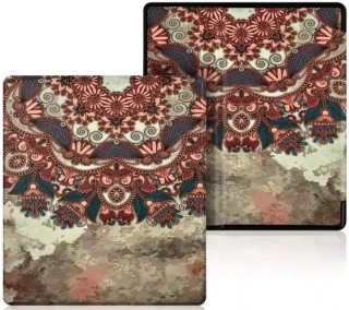 Armori Trimer T155, pouzdro pro Amazon Kindle Oasis 2/3 - magnetické zavírání, AutoSleep, motiv Tribal