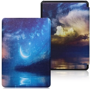 Armori Trimer T180, pouzdro pro Amazon Kindle Paperwhite 5 (2021) - magnetické zavírání, AutoSleep, motiv Night Sky