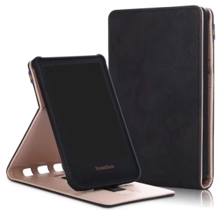 Armori Shelter H207 - pouzdro se stojánkem pro Pocketbook 616/617/618/627/628/632/633 - černé