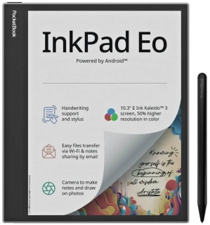 PocketBook 1042 InkPad Eo Mist Grey - 64GB, WiFi, Bluetooth, Android 11 - šedý