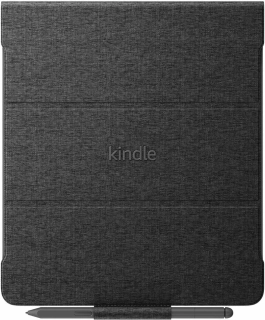 Originální pouzdro Amazon Kindle Scribe - KSFABL, PU kůže, stojánek, černé