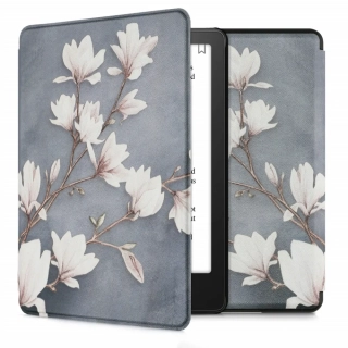 Pouzdro KW Mobile - Magnolias II - KW5625602 - pro Amazon Kindle Paperwhite 5 (2021) - vícebarevné