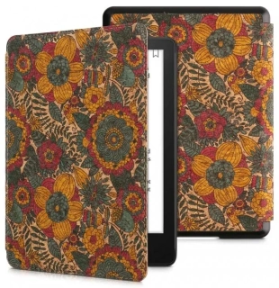 Pouzdro KW Mobile - Summer Flowers - KW5837706 - pro Amazon Kindle Paperwhite 5 (2021) - vícebarevné