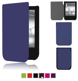 Pouzdro Durable Lock PB-10 pro Pocketbook 631 - tmavě modré