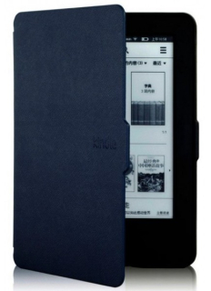 Kindle 8 Durable Lock pouzdro DL410 - modré, magnetické zavírání, AutoSleep