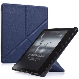 Obal Durable Lock Origami DLO-03 na Amazon Kindle Oasis 2 / 3 - tmavě modré