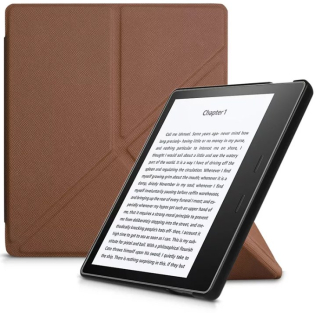 Obal Durable Lock Origami DLO-04 na Amazon Kindle Oasis 2 / 3 - hnědé