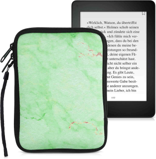 Pouzdro KW Mobile Marble - KW5033513 - Univerzální pouzdro pro čtečky 6" - světle zelené