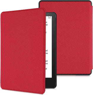 Pouzdro KW Mobile - Nylon Book - KW5626509 - pro Amazon Kindle Paperwhite 5 (2021) - červené