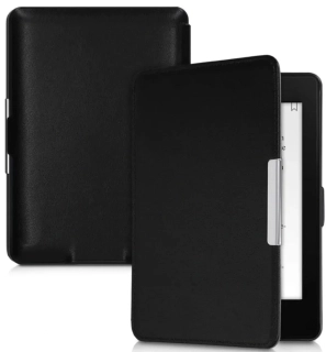 Pouzdro KW Mobile (Kalibri) - Real Leather - KA4781005 - pro Pocketbook 617/627/627/628/632/633 - černá kůže