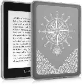 Pouzdro KW Mobile - Baroque Compass - KW4672404 - pro Amazon Kindle Paperwhite 4 (2018) - silikonové
