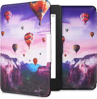 Pouzdro KW Mobile - Hot Air Balloons - KW5719401 - pro Amazon Kindle Paperwhite 4 (2018) - vícebarevné