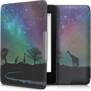 Pouzdro KW Mobile - Starry Giraffes - KW4556927 - pro Amazon Kindle Paperwhite 1/2/3 - vícebarevné