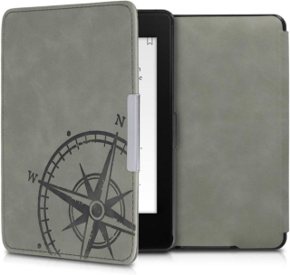 Pouzdro KW Mobile - Navigational Compass - KW4974702 - pro Amazon Kindle Paperwhite 1/2/3 - šedé