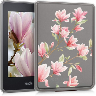 Pouzdro KW Mobile - Magnolias - KW4610303 - pro Amazon Kindle Paperwhite 1/2/3 - silikonové