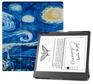 Pouzdro B-Safe Stand 3454 na Amazon Kindle Scribe - motiv Gogh